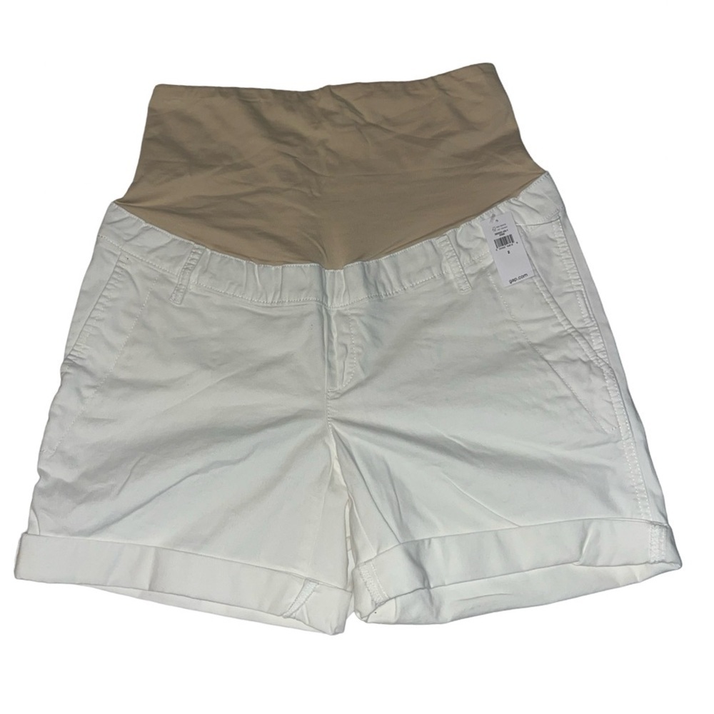 NWT Gap Maternity Everyday Roll Shorts